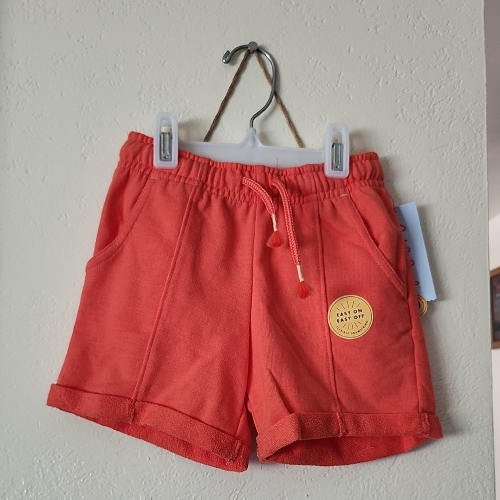 Cat & Jack Vibrant Orange Shorts